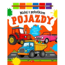 Pojazdy. Dla ch�opc�w.  Maluj p�dzelkiem