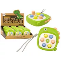 Gra zr�czno�ciowai dinozaur zielona LeanToys