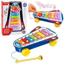 LeanToys Cymba�ki rakieta na k�kach