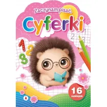Ksi��ka edu. A4  Naklejki Zaczynam pisa�. Cyferki SKRZAT 077117