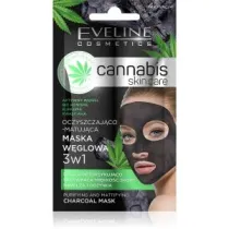 Eveline Cosmetics Cannabis Skin Care Maska do twarzy w�glowa 3w1 7 ml