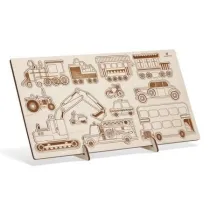 Puzzle drewniane - Wszystko do jazdy Sounds Wood
