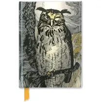 Flame Tree Notatnik A5 linia TW Mrugaj�ca sowa Ba�nie