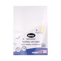 Beniamin Papier wizyt�wkowy A4 Juta bia�y 20 kartek