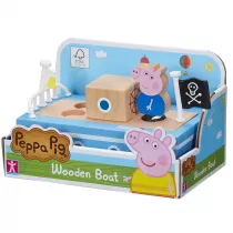 Peppa Pig - Drewniana dka z figurk