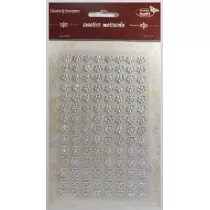 Galeria Hobby Stiker z kryszta�kami Kwiaty 8mm 112 szt.