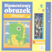 Diamentowy obrazek. Dinozaur