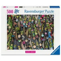 Puzzle 500 Floating Market, Indonesia Ravensburger