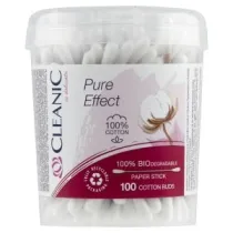 Cleanic Patyczki higieniczne w pudeku Pure Effect 100 szt.