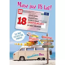 Armin Style KARNET URODZINY 18 B6 Z KOP AS GIFT M-179 FOL