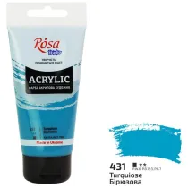 Rosa Farba akrylowa turquoise blue 431 75ml