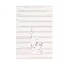 Santoro redni Notatnik - Stay Pawsitive (Pink)
