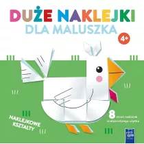 Due naklejki dla maluszka 4+ Kurka