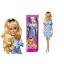 Barbie Fashionistas. Lalka w sukience niebieska Mattel