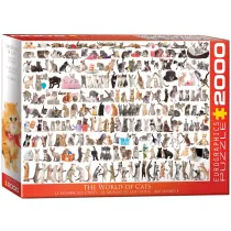 Puzzle 2000 el. The World of Cats Eurographics