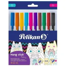 D�ugopis Hang Stick 0,7mm 10kol. PELIKAN