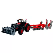 Traktor z turem i bronami Toys Pawe Wojda