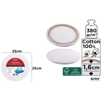 Artix Podobrazie okr�g�e 25x25x1.6cm, 380g