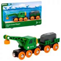 Dwig i wagon 33698 Brio