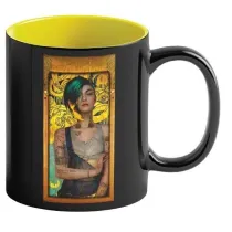 Kubek ceramiczny Kubek 450ml Game Art Chronicles Cyberpunk 2077 Judy &Gustaw Klimt Mug