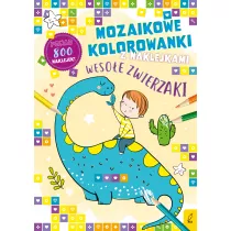 Mozaikowe kolorowanki. Wesoe zwierzaki