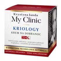 Janda My Clinic Krem na dobranoc 70+ Kriology 50 ml