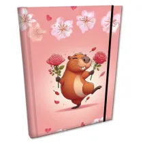 Bee-bee Notes B6 z gumk� Soft Touch Dancing Queen kratka 96 kartek