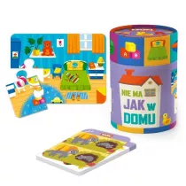 Puzzle dwustronne 4 x 6 el. Nie ma jak w domu Dodo