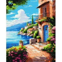 Ideyka Malowanie po numerach - Spokj przy falach 40x50cm