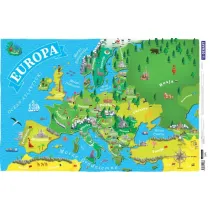 Demart Podk�adka na biurko Mapa Europy dla dzieci