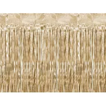 PartyDeco Kurtyna Party z�ota 90x250cm