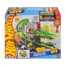 Hot Wheels City Krokodyl Atak na pizzeri� Mattel