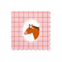 PartyDeco Serwetki ko� 33x33cm