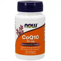 Now Foods Koenzym Q10 Suplement diety 50 kaps.