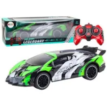 Auto sportowe RC 1:10 25km/h zielony LeanToys