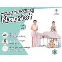 Zwariowany namiot mitowo-szary