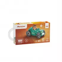 Mini Waffle 50el Cars: Teal Old Timer