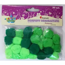 Titanum Pompony zielone 30 szt.