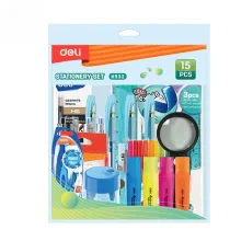 Deli Zestaw szkolny 15 elementowy