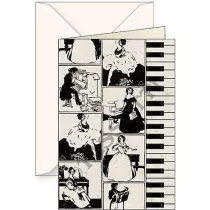 Tassotti Karnet B6 + koperta 5731 Pianino