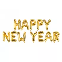 PartyDeco Balon foliowy Happy New Year 422x46 cm