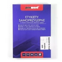 Penword Etykiety samoprzylepne A4 2x210x148mm 40000 szt.