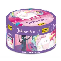 Puzzle 30 el. Jednoroce + ksika Wilga Play