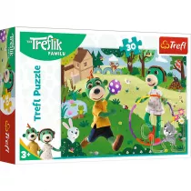 Puzzle 30 el. Aktywny dzie Trefl
