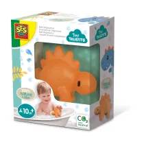 Zabawka do kpieli Stegozaur 100% naturalny kauczuk Ses Creative
