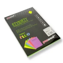 Polsirhurt Etykiety samoprzylepne A4 fluo te 100ark