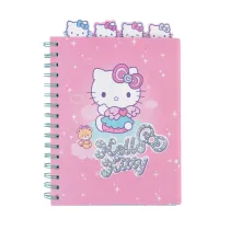 Patio Ko�obrulion A5 100k. w kratk� z g��wkami Hello Kitty pink wz�r 3