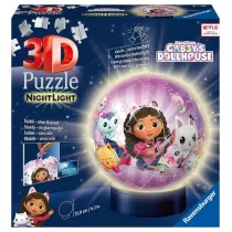 Puzzle 3D 72 wiecca Kula: Koci Domek Gabi Ravensburger