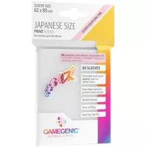 Gamegenic Japanese Size Prime Sleeves White 62x89 mm 60 szt.
