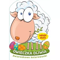 Zwierzakowe kolorowanki. Owieczka Oliwia